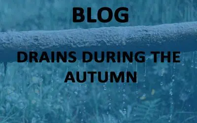 Drains during the Autumn. And how we fix them