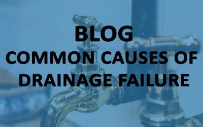 Common causes of drainage failure