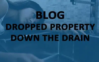 Dropped Property Down The Drain